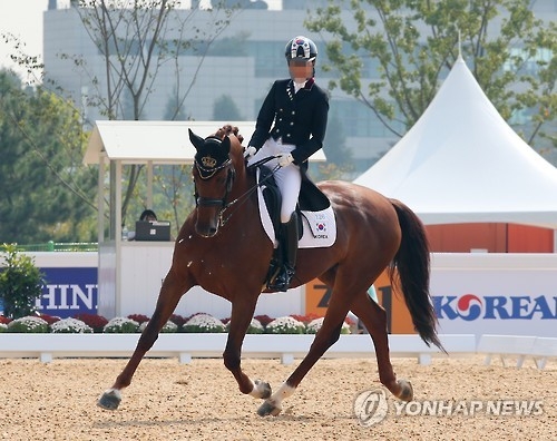 資料圖片:總統閨蜜崔順實之女鄭某(韓聯社)