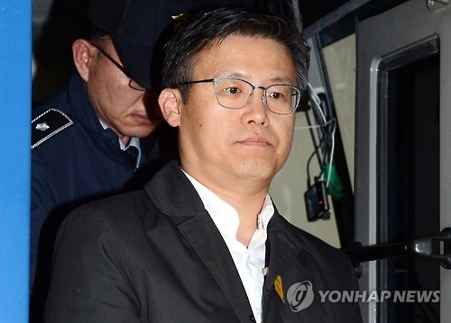 總統府前附屬秘書鄭虎成(韓聯社)