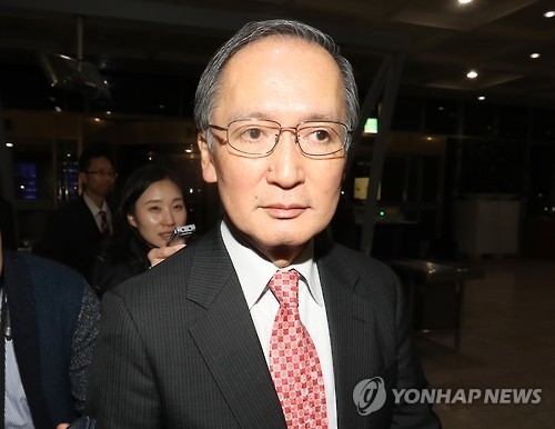 日本駐韓大使長嶺安政(韓聯社)