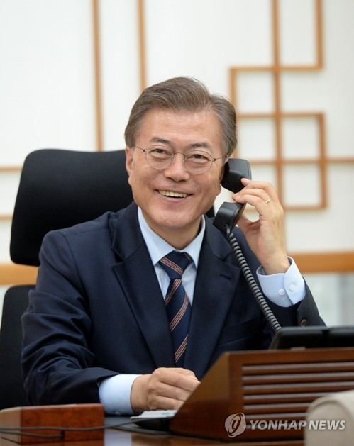 文在寅和丹麥首相通電話感謝支援朝鮮無核化 - 1