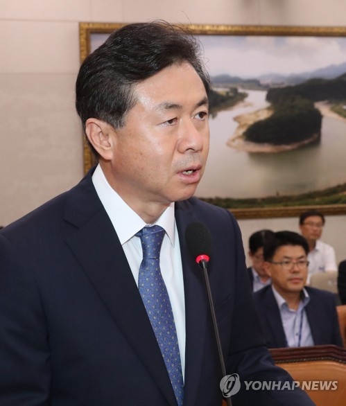 海洋水產部長官金榮春(韓聯社)