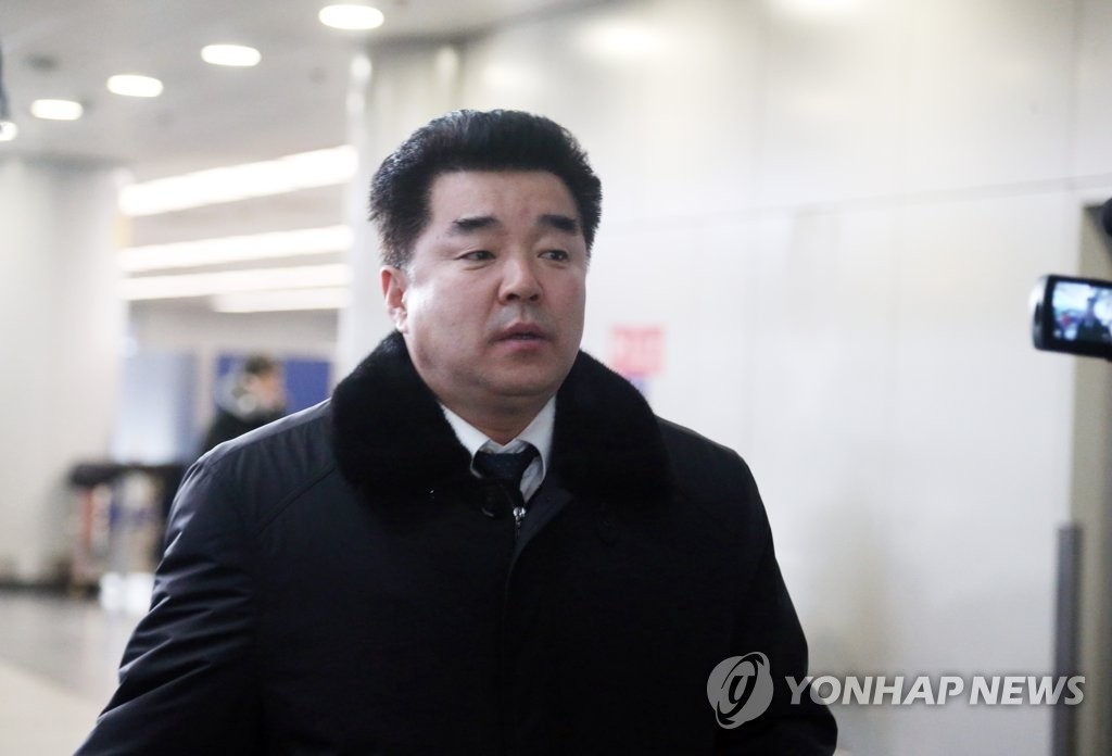 資料圖片:朝鮮體育相兼民族奧林匹克委員會(NOC)主席金日國(韓聯社)