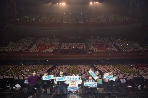 GOT7粉絲會現場照 (韓聯社/JPY娛樂提供)