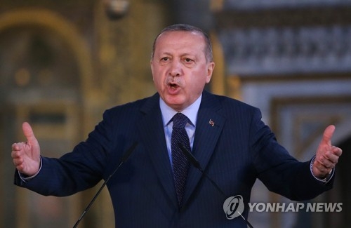 資料圖片:土耳其總統埃爾多安(韓聯社/歐新社)