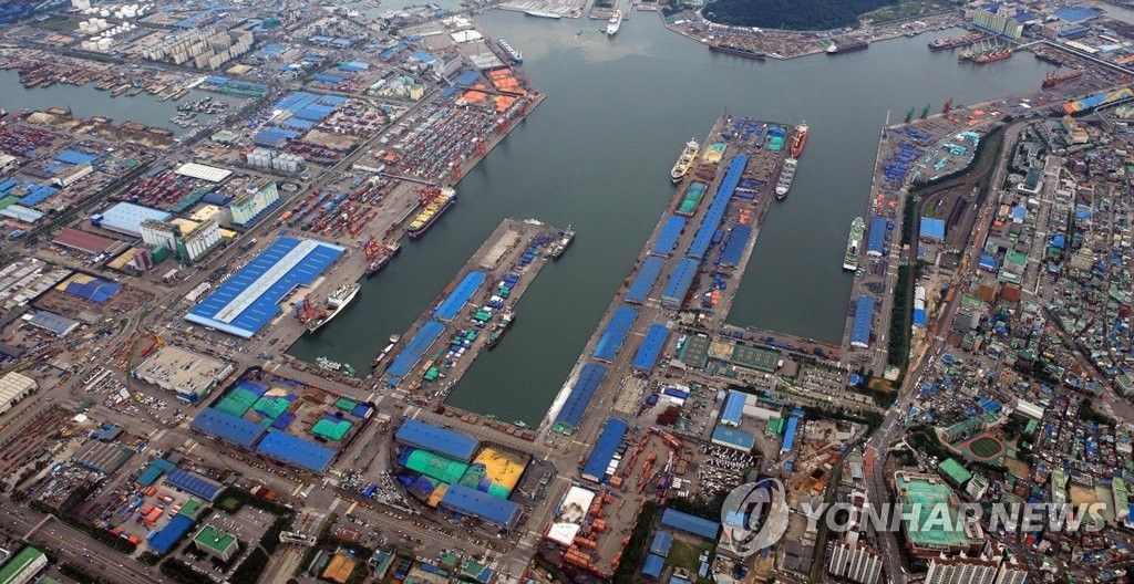 資料圖片:仁川內港全景(韓聯社)