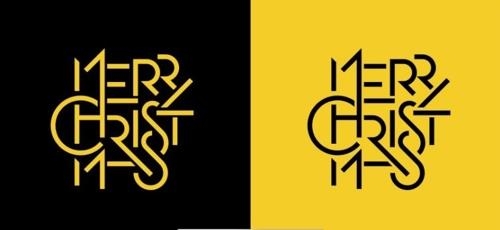 資料圖片:Merry Christmas徽標