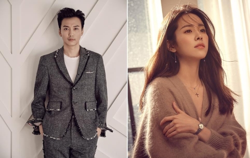 金南佶(左)和韓智敏(韓聯社/釜山國際電影節供圖)