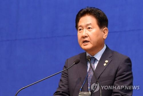 資料圖片:南韓國防部次官徐柱錫(韓聯社)