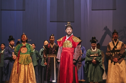 音樂劇《1446》現場照(南韓觀光公社供圖)