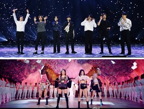 ��ƹϤ��G���u�֦~�Ρ]�W�^�MBLACKPINK Big Hit�T�֡BYG�T�֨ѹϡ]�Ϥ��Y�T����ƻs�^