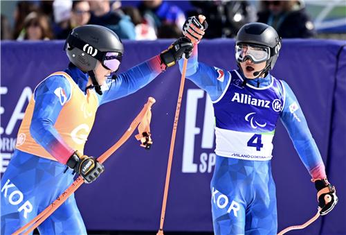 알파인스키 황민규와 김준형 가이드