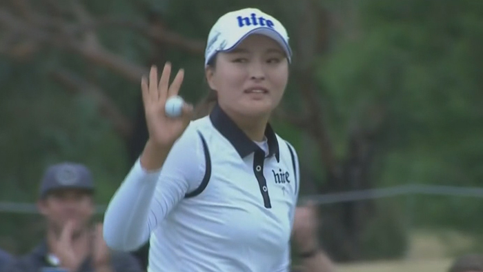 �����y��Ⱚ�u�a�b�ӤH�Ĥ@��LPGA�ɤ��ܫa