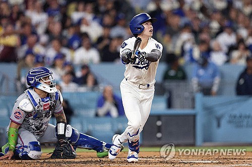 MLB 다저스 김혜성, 마수걸이 결승포로 오타니 2승 도우미(종합)