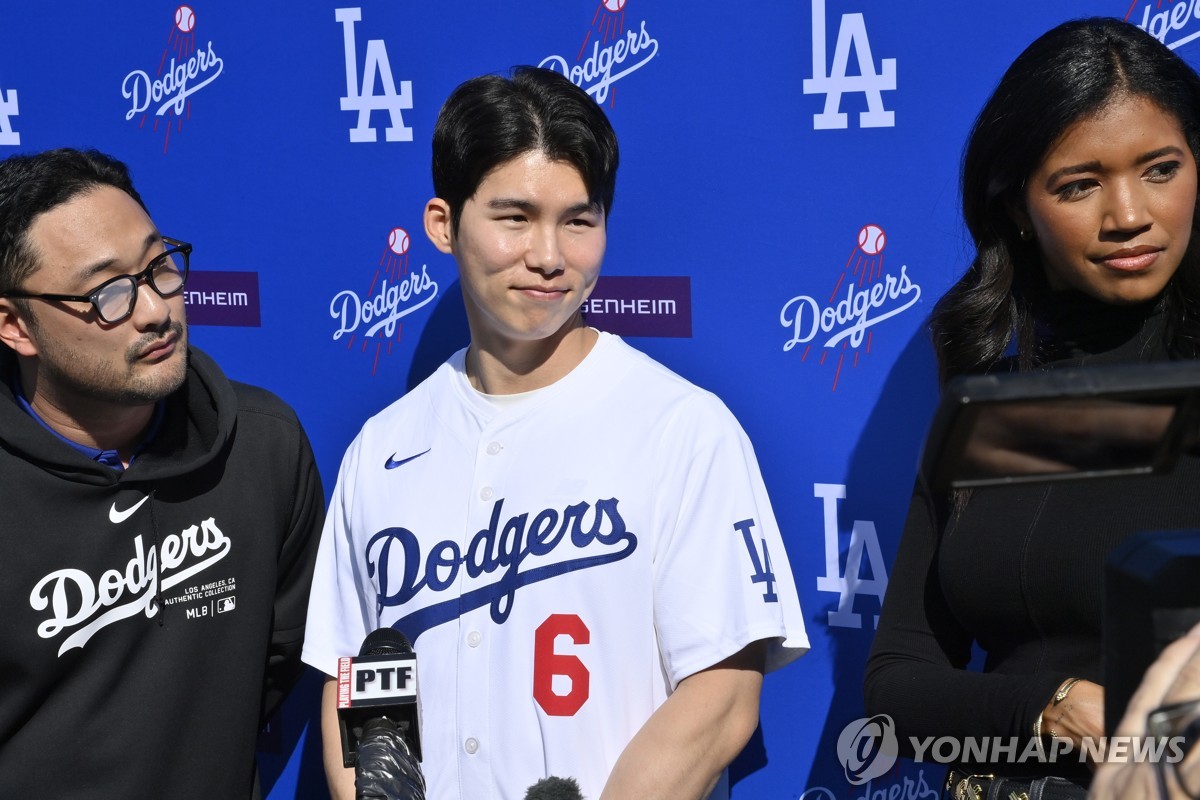 다저스에 입단한 김혜성