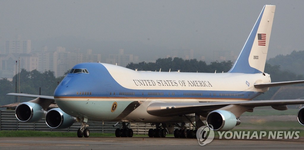 미국 대통령 전용기 '에어포스 원' (자료사진)