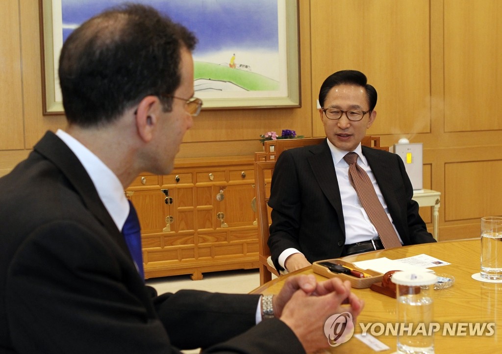 이 대통령 워싱턴 포스트 인터뷰