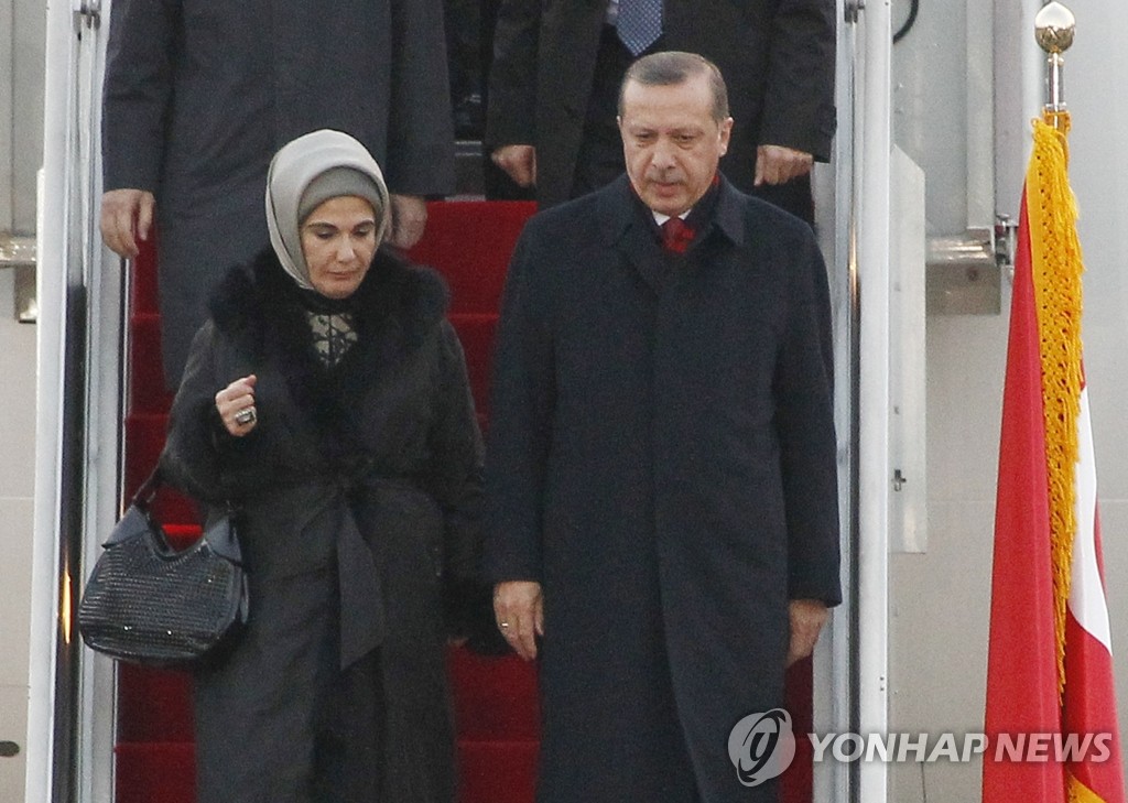 土耳其總理埃爾多安抵韓
