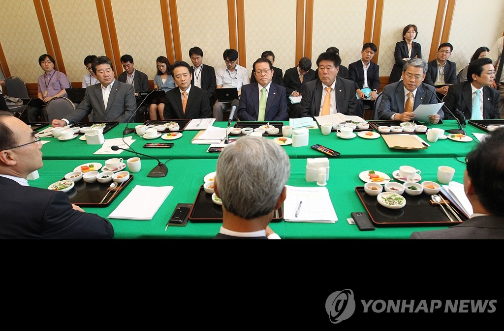 韓美FTA朝野政協商體舉行會議