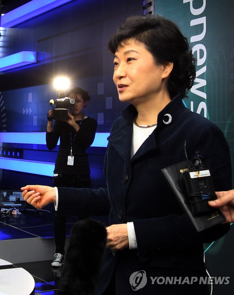 樸槿惠訪問“NEWS Y”