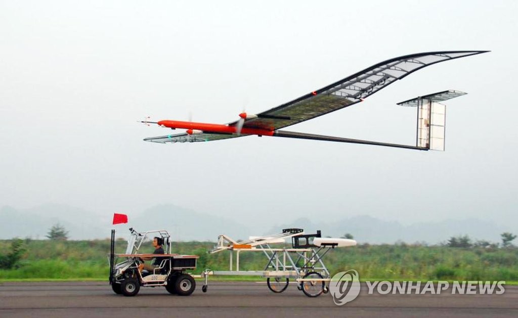 韓高空太陽能無人機平流層試飛成功