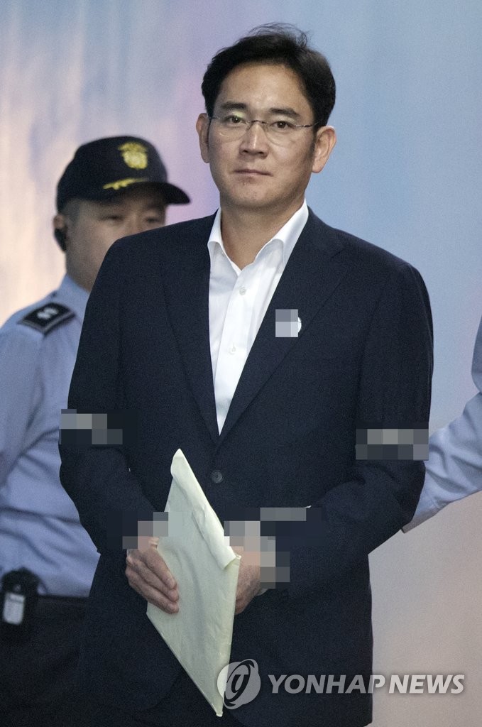 三星李在鎔出庭受審