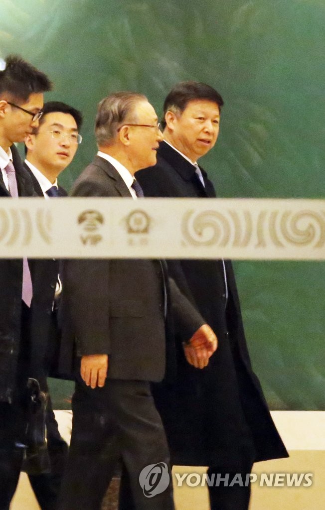 習近平特使結束訪朝返京