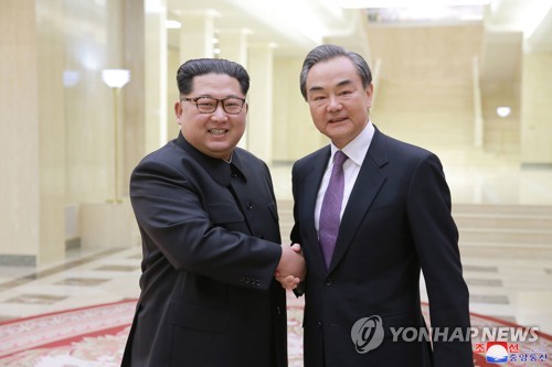 [속보] �_김정은, ��왕이에 "��과 고위급 교류·전략 소통 강화"