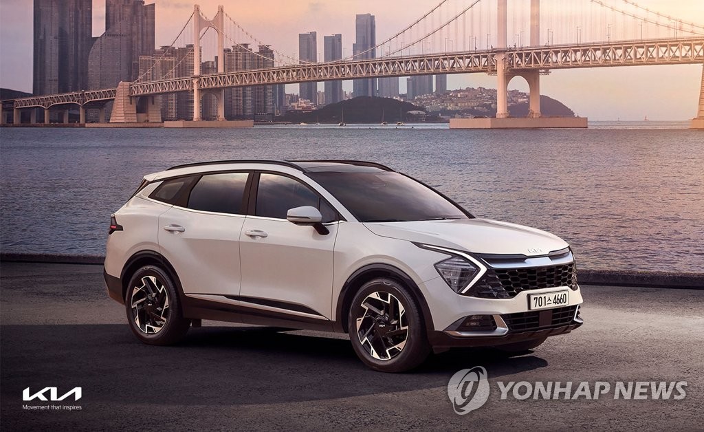 資料圖片:起亞全新獅跑 韓聯社/起亞供圖(圖片嚴禁轉載複製)