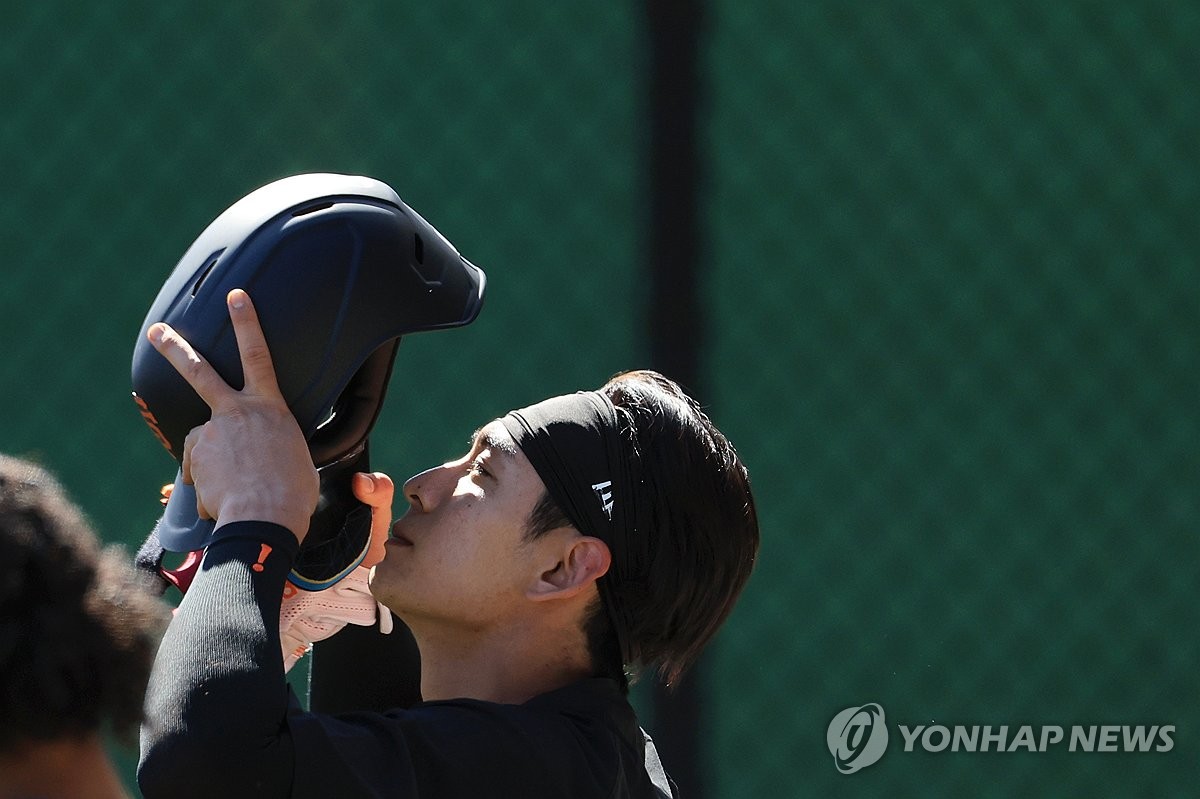 메이저리그 두 번째 시즌 준비하는 샌프란시스코 이정후