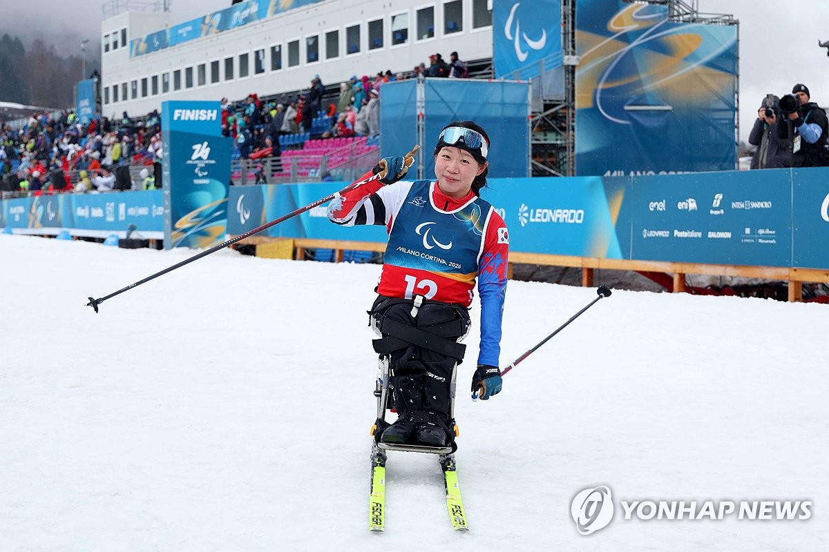 김윤지, '금빛 피날레'�K한국 선수 최초로 메달 5개