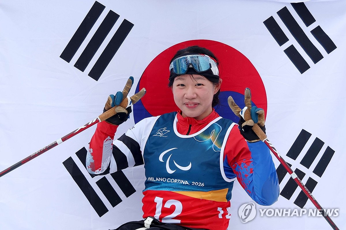 김윤지, '금빛 피날레'�K한국 선수 최초로 메달 5개