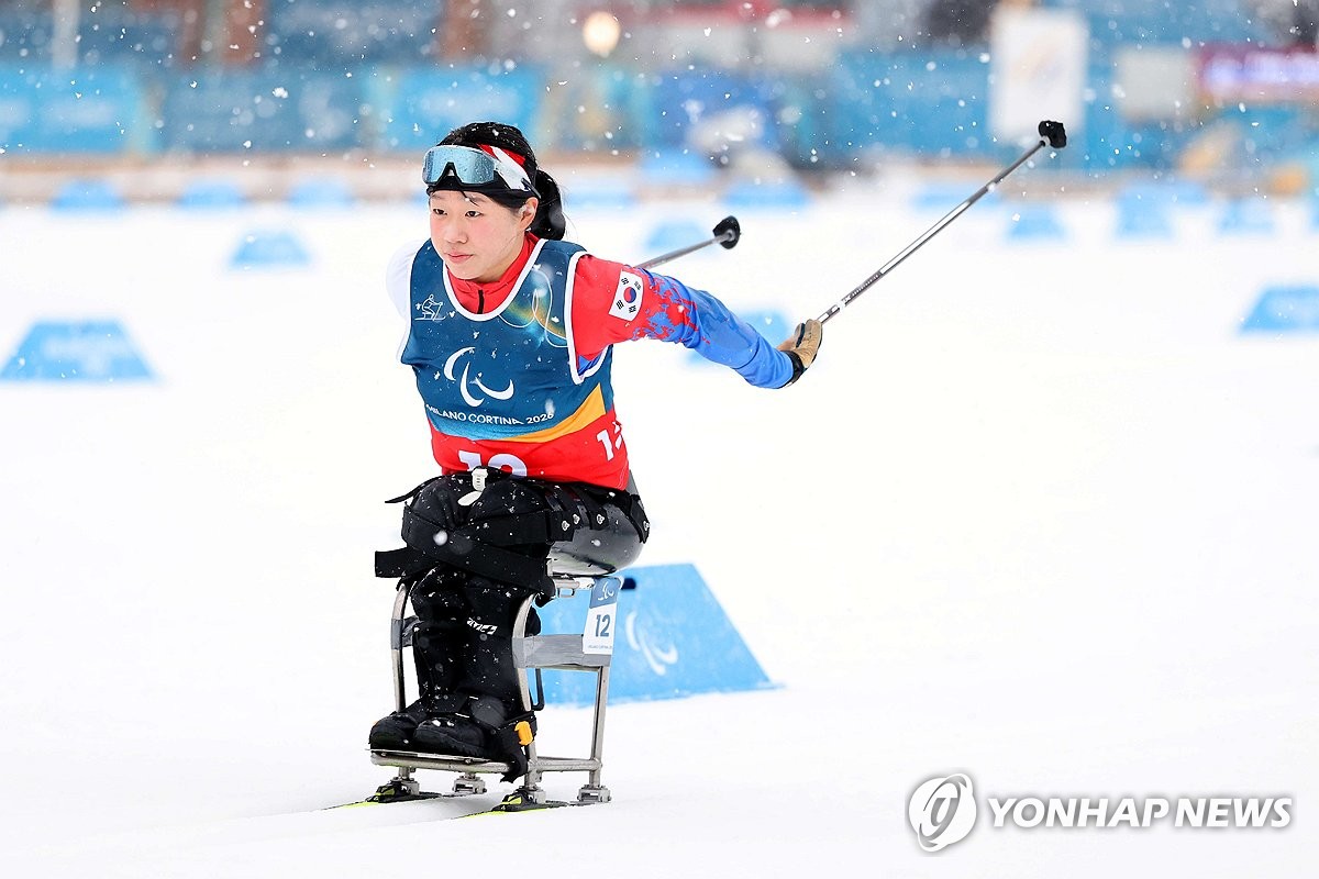김윤지, '금빛 피날레'�K한국 선수 최초로 메달 5개