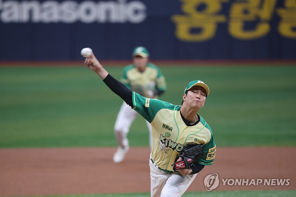 955일 만에 등판한 키움 안우진